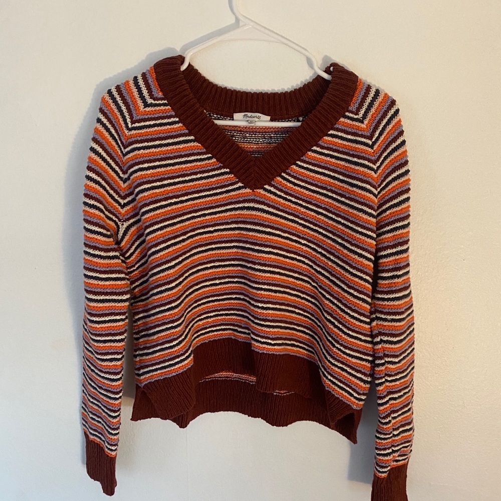 Madewell cropped sweater